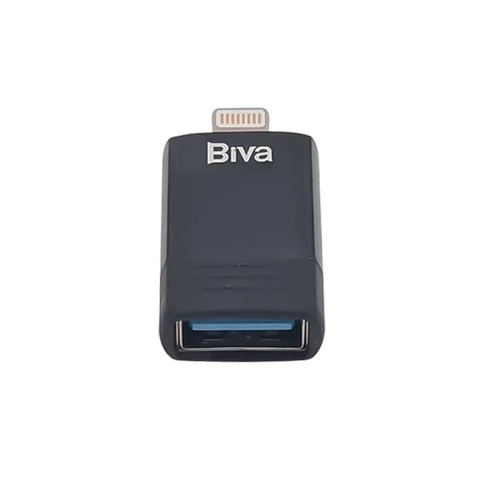 تبدیل OTG آیفون لایتنینگ به USB بیوا مدل OTG-06 — تصویر ۳