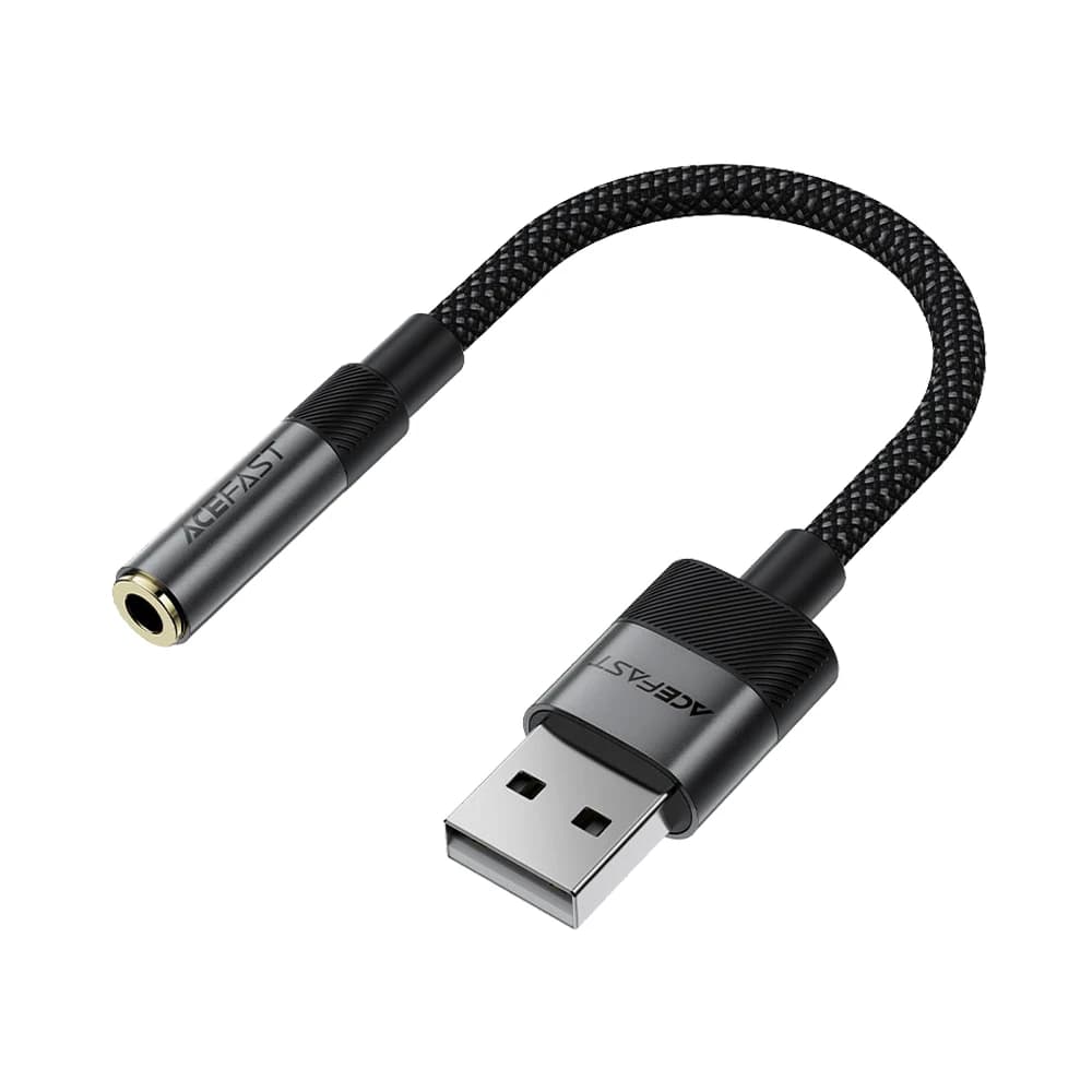 کابل تبدیل USB-A به جک 3.5 میلی متری ایس فست مدل J13