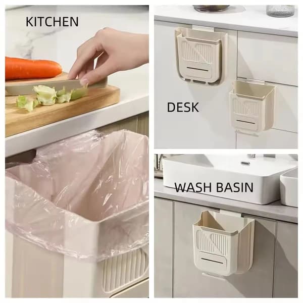 سطل کابینتی تاشو اکریلیک وارداتی — تصویر ۵