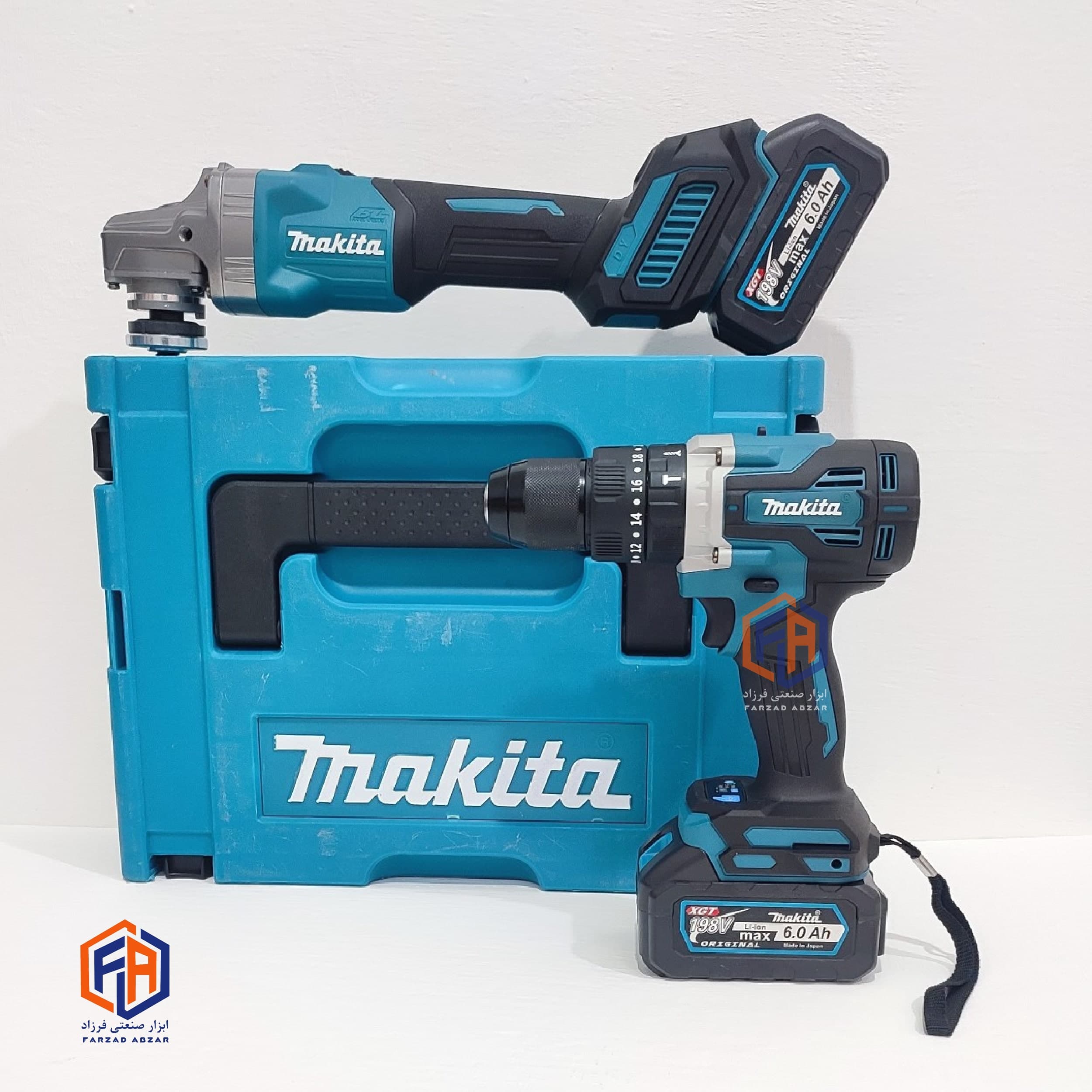دریل شارژی و مینی وسط شارژی مارک ماکیتا GA021G