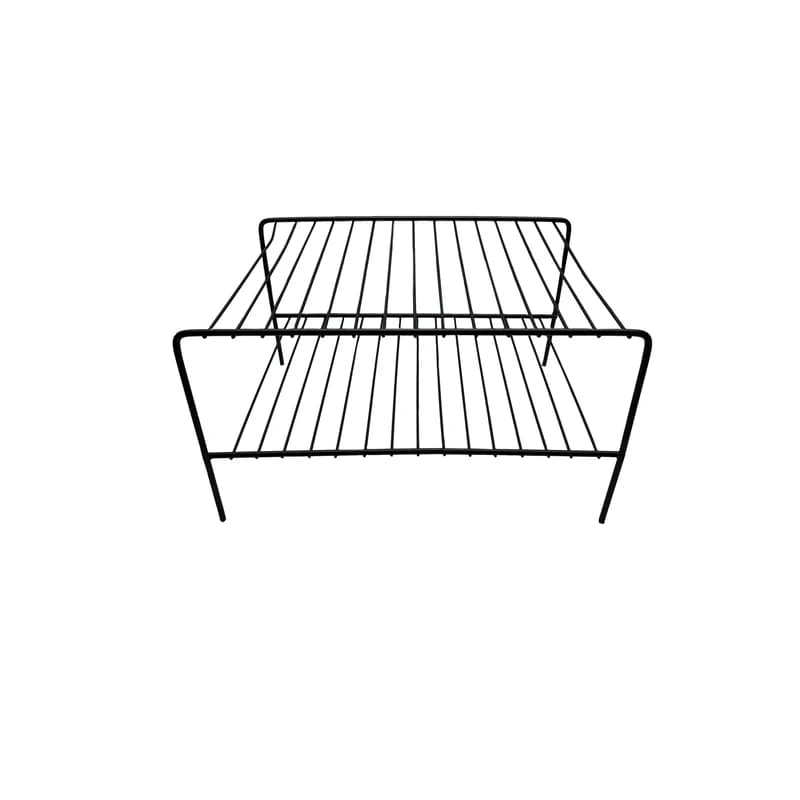 نظم دهنده کابینت دو طبقه کوچک مدل راف رنگ مشکی