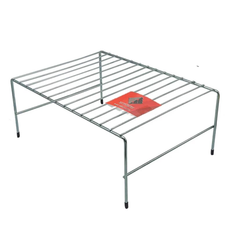 نظم دهنده کابینت تک طبقه بزرگ مدل راف رنگ استیل