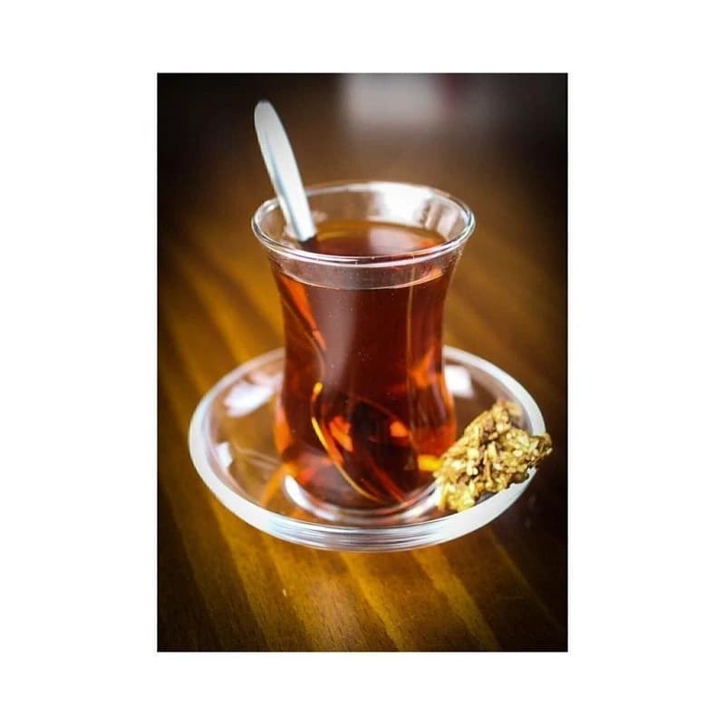 استکان نعلبکی پاشاباغچه سری آسکادار بسته 6 عددی — تصویر ۴