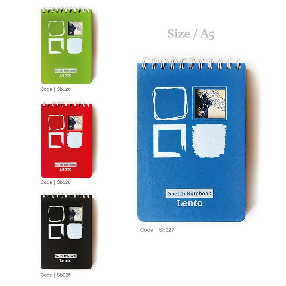 دفتر طراحی سونات طرح Sketch Notebook سایز A5