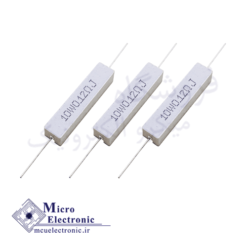 مقاومت آجری 0.12ohm 10W