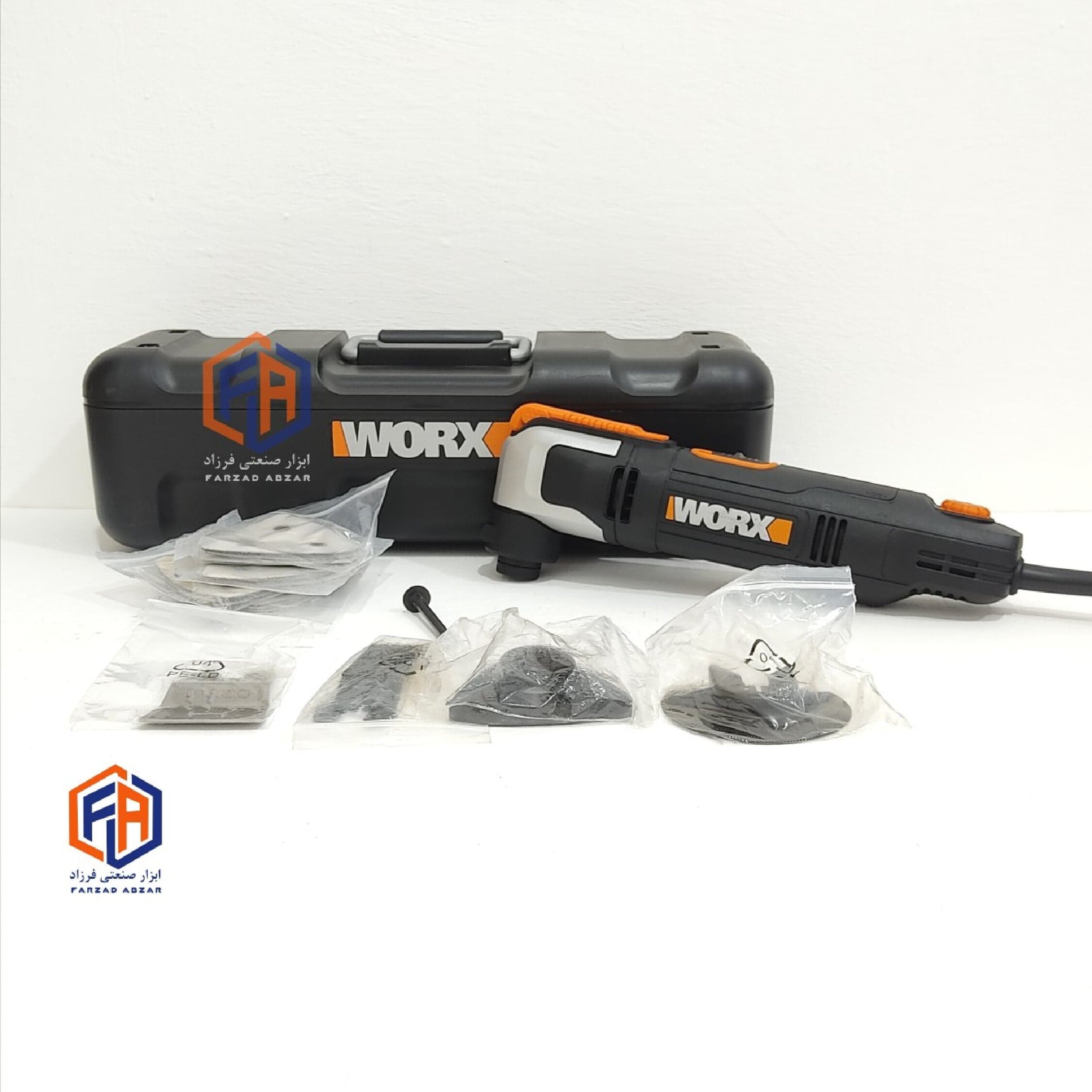 فرز همه کاره 250 وات ورکس مدل worx wx686.2 — تصویر ۳