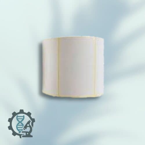 لیبل صدفی (PVC) سایز 50×100 میلیمتر تک ردیف 2000 عددی — تصویر ۲