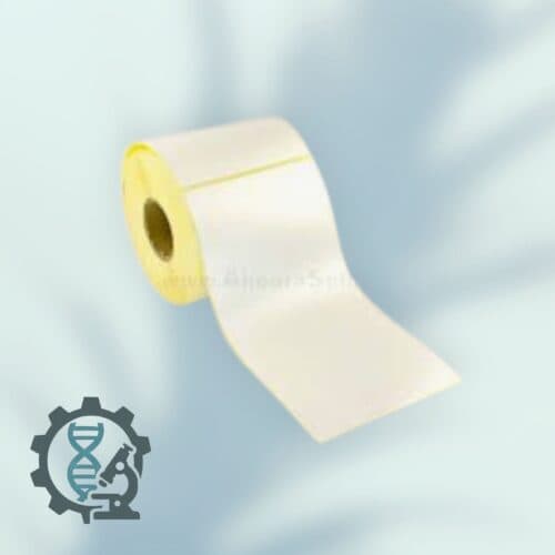 لیبل صدفی (PVC) سایز 200×100 میلیمتر تک ردیف 600 عددی
