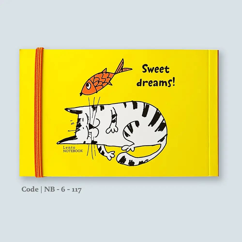 دفتر Enjoy طرح Sweet dreams سایز A6