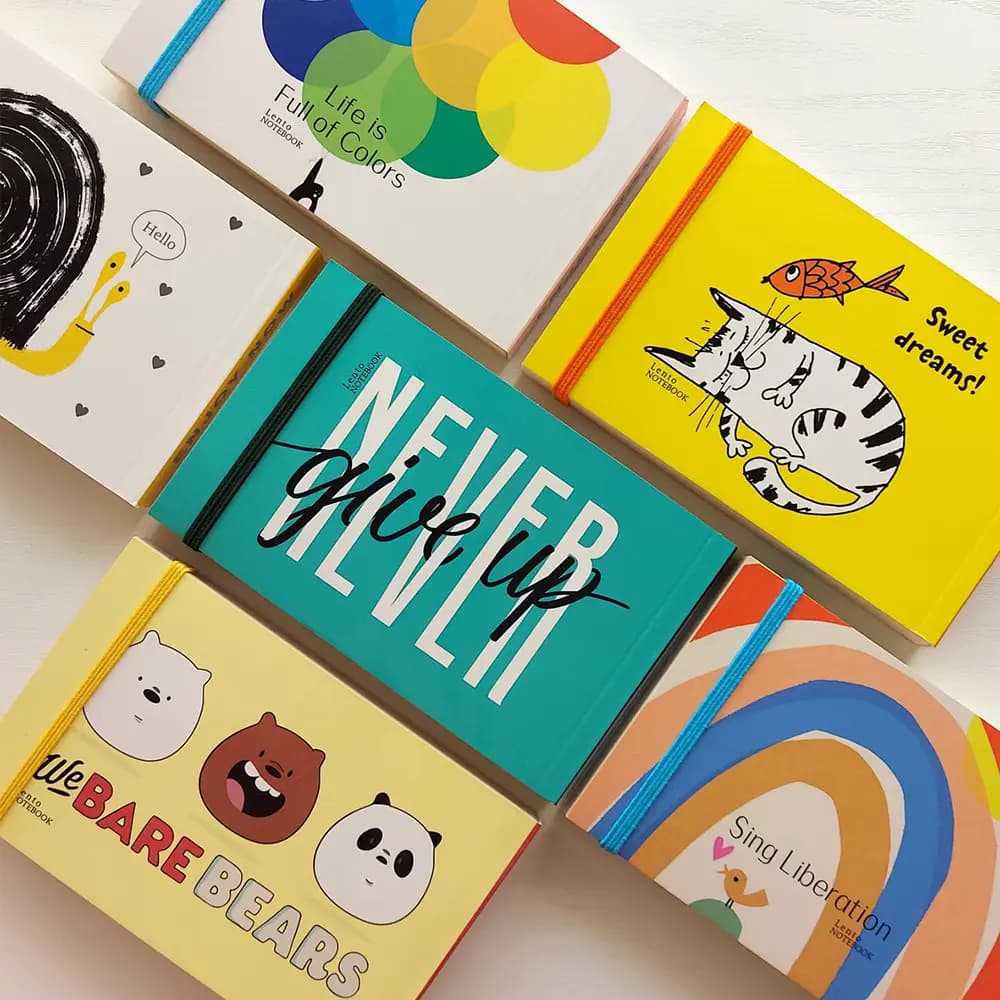 دفتر Enjoy طرح We BARE BEARS سایز A6 — تصویر ۴