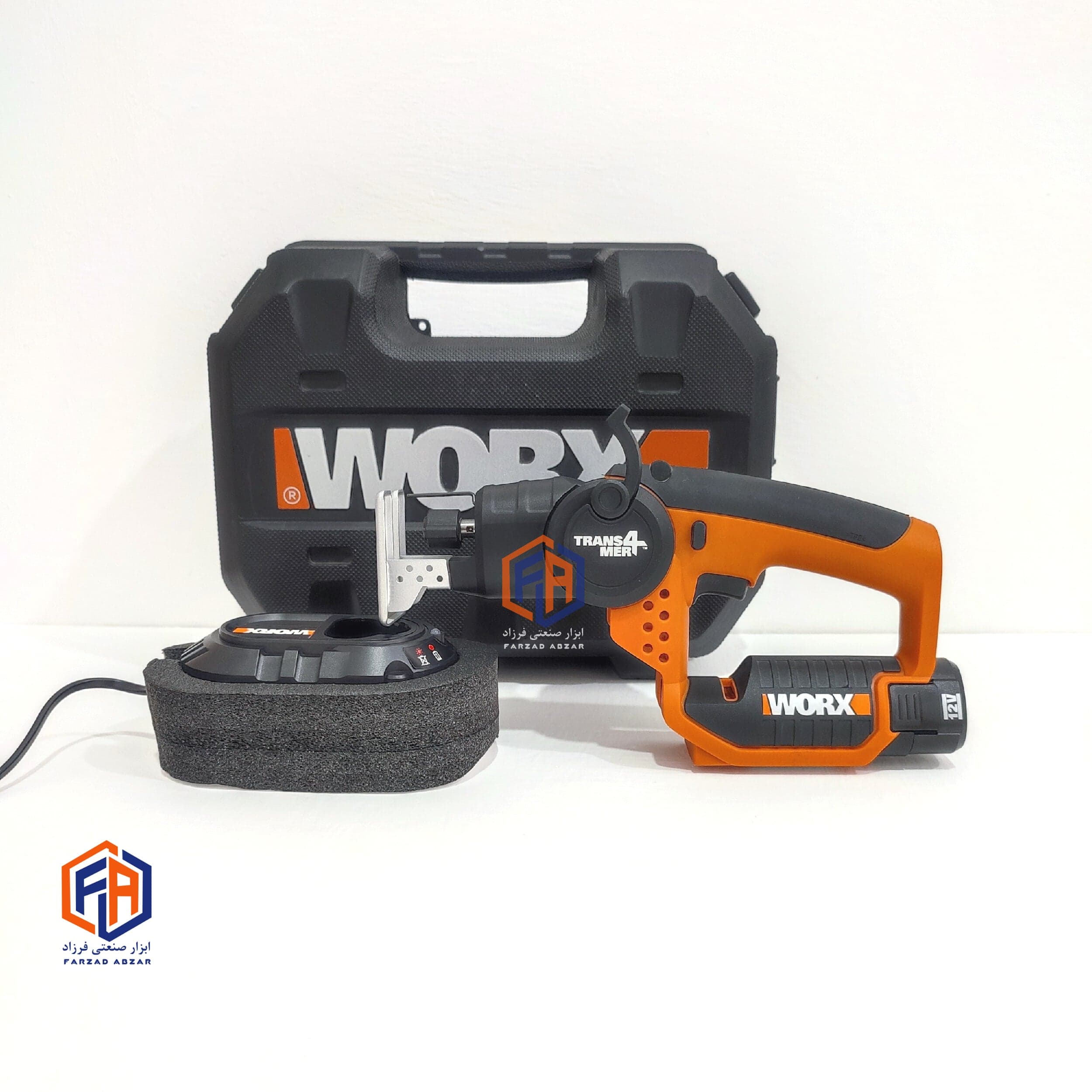 عمود بر و افق بر شارژی ورکس مدل worx wx540.8 — تصویر ۳