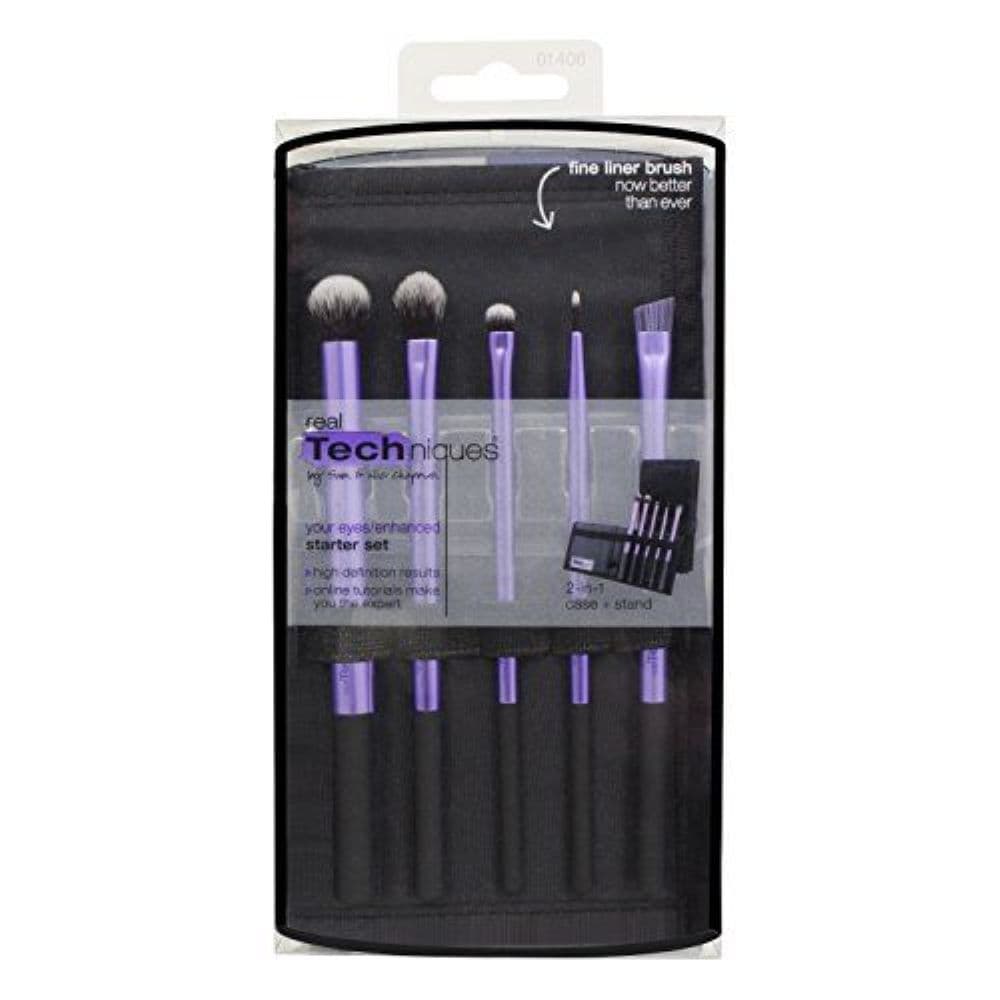 ست براش ریل تکنیک Starter پنج‌تکه کیف‌دار | Real Techniques Starter Set