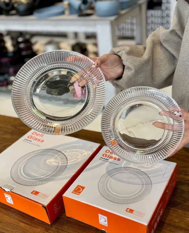 بشقاب و پیش دستی دلی گلس Deli glass — تصویر ۴