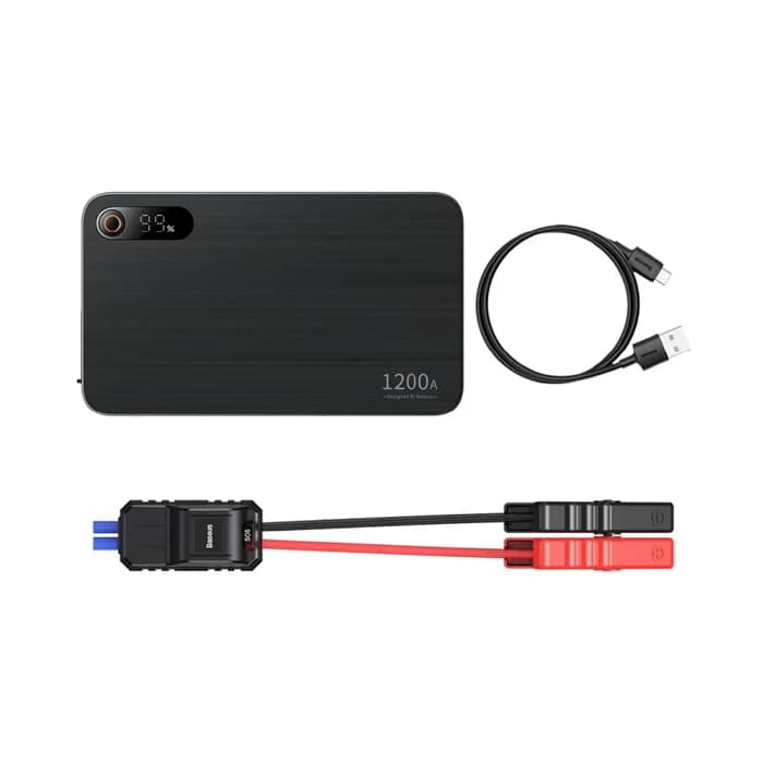 جامپ استارتر 12,000mAh بیسوس مدل BS-CH004-2 — تصویر ۴