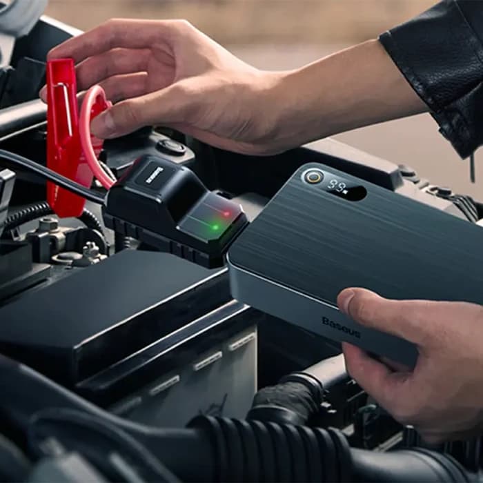 جامپ استارتر 12,000mAh بیسوس مدل BS-CH004-2 — تصویر ۸