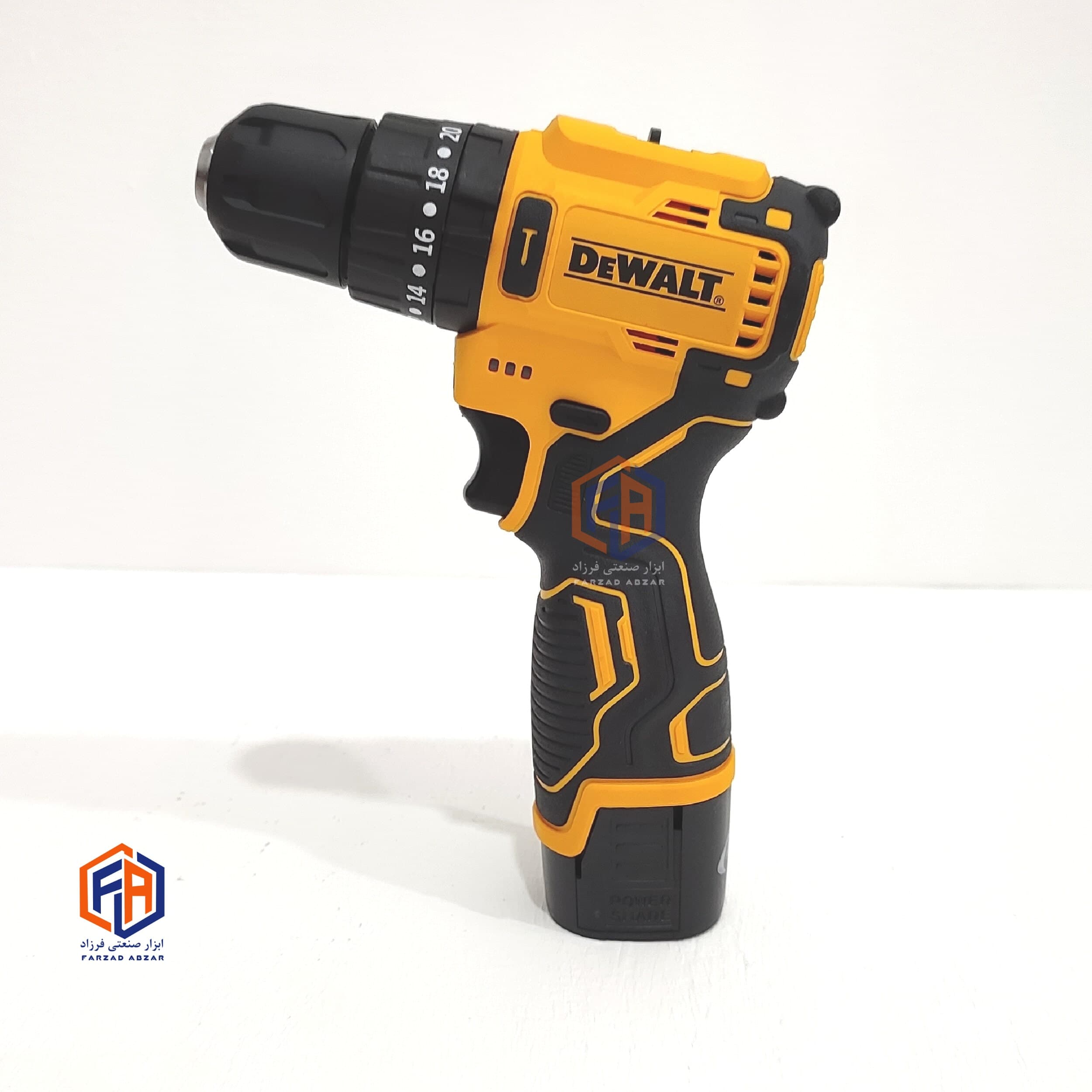 دریل شارژی دیوالت 24 ولت موتور براشلس مدل Dewalt cordless 24V