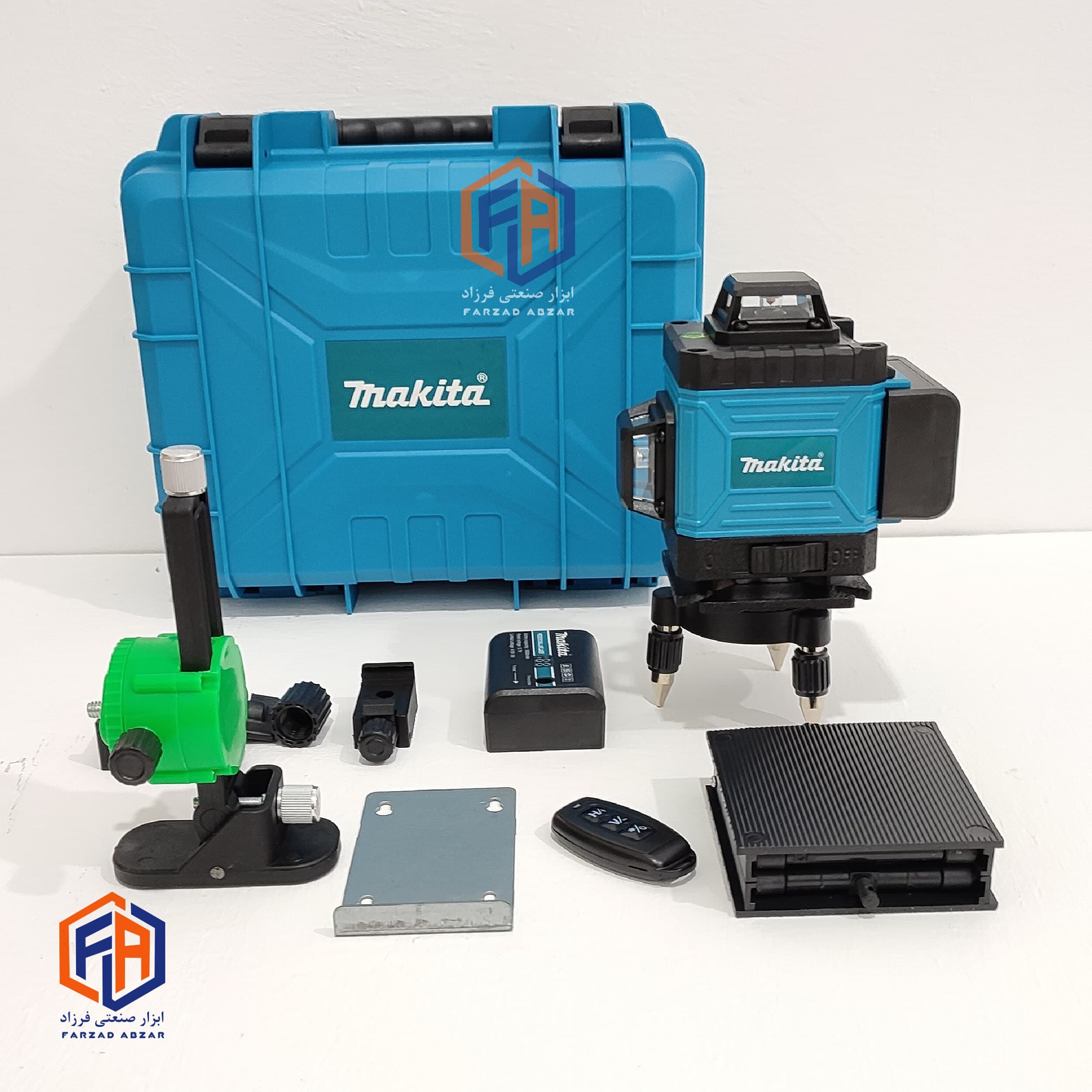 تراز لیزر 4 بعدی ماکیتا 360 درجه مدل makita 16 laser — تصویر ۳