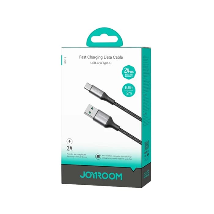کابل شارژ 2 متری USB-A به تایپ سی جویروم — تصویر ۳