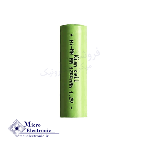 باتری قلم شارژی ni-mh aaa 1200ma 1.2v سر تخت — تصویر ۲