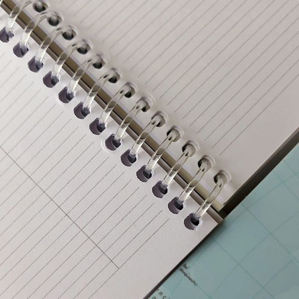 دفتر لمینت طرح آرام باش و ادامه بده سایز A6 — تصویر ۲