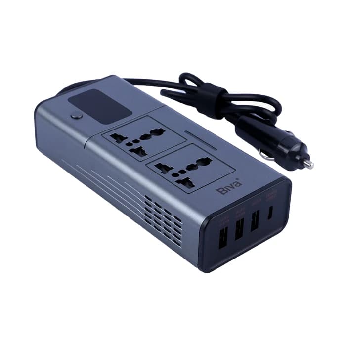 شارژر فندکی و چند راهی خودرو بیوا مدل NBQ-101 — تصویر ۳