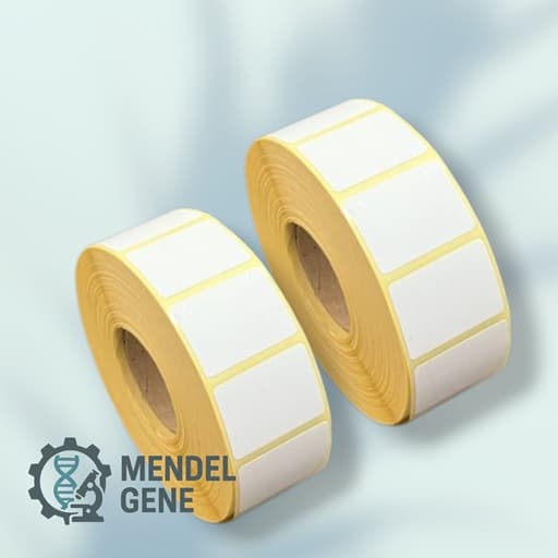 لیبل حرارتی سایز 35×25 میلیمتر تک ردیف — تصویر ۲