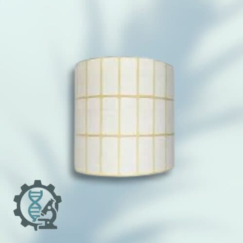 لیبل کاغذی 15×30 میلیمتر سه ردیف 10000 عددی — تصویر ۲