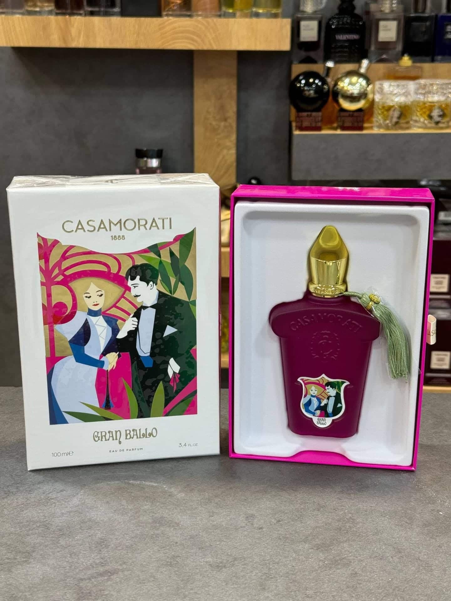 ادکلن کازاموراتی زرجف گرن بالو 100میل با رایحه شیرین | Casamorati Xerjoff Gran Ballo — تصویر ۲