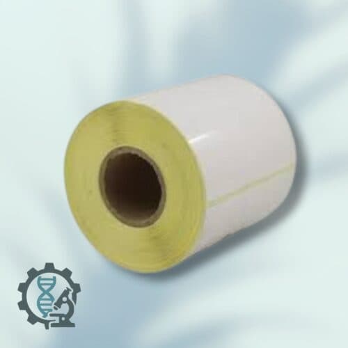 لیبل صدفی (PVC) سایز 120×100 میلیمتر تک ردیف 1000 عددی — تصویر ۲