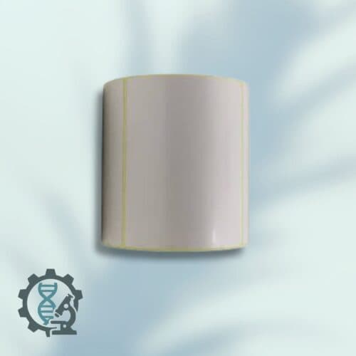 لیبل صدفی (PVC) سایز 120×100 میلیمتر تک ردیف 1000 عددی — تصویر ۴