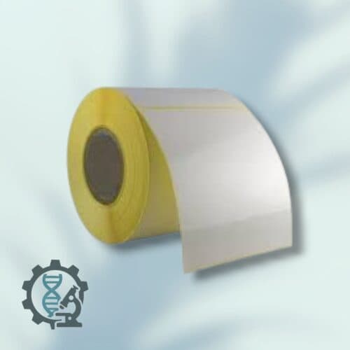 لیبل صدفی (PVC) سایز 120×100 میلیمتر تک ردیف 1000 عددی