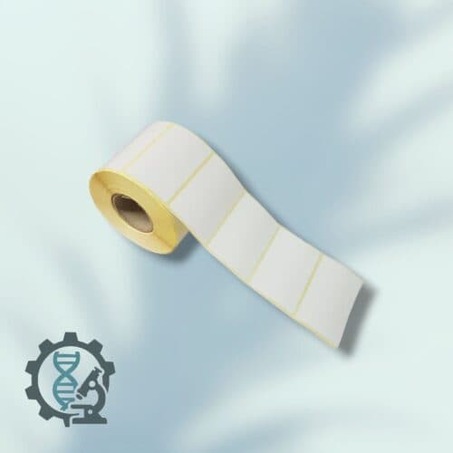لیبل صدفی (PVC) سایز 30×45 میلیمتر تک ردیف 2000 عددی