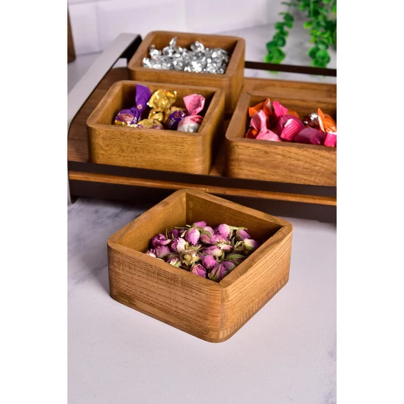 اردور خوری چوبی چهارخانه برند بی وی کی طرح مجستیک BVK — تصویر ۶