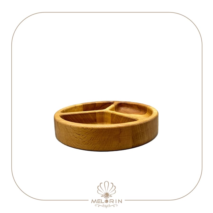 اردو خوری چهار خانه گرد برند نیم وود چوب راش nimwood — تصویر ۲