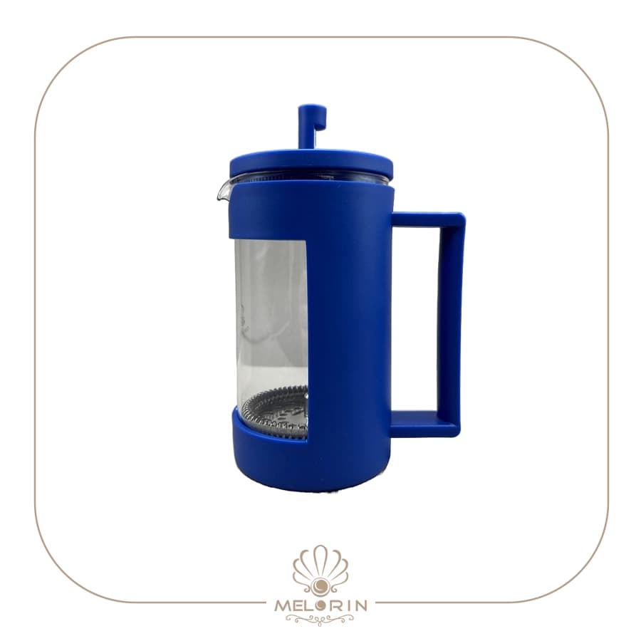 فرنچ پرس آبی کاربنی