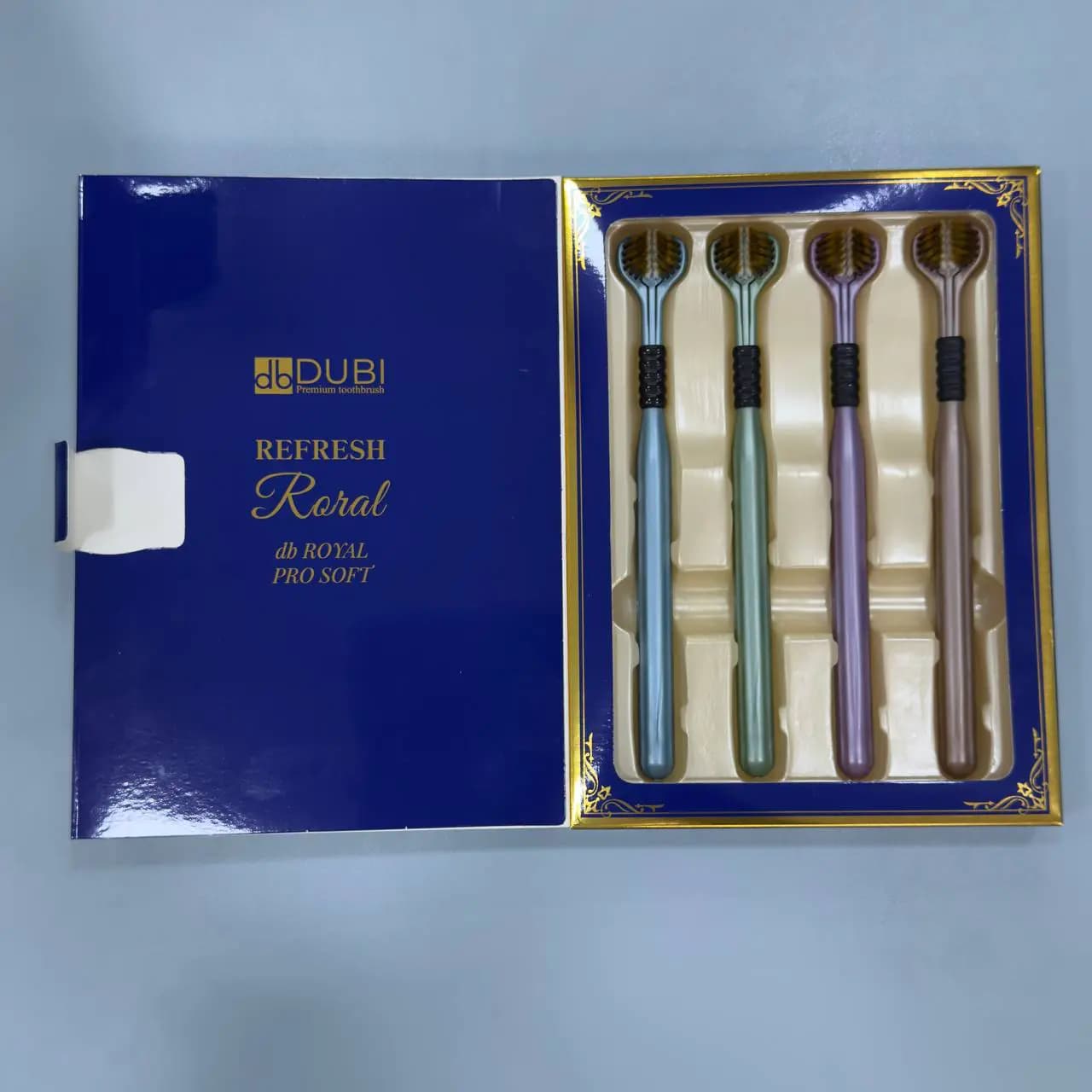 مسواک سه بعدی DUBI بسته 4 عددی — تصویر ۳