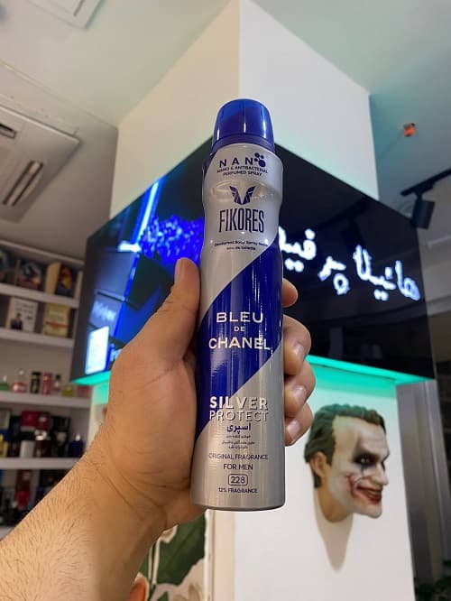 اسپری بدن فیکورس بلو شنل