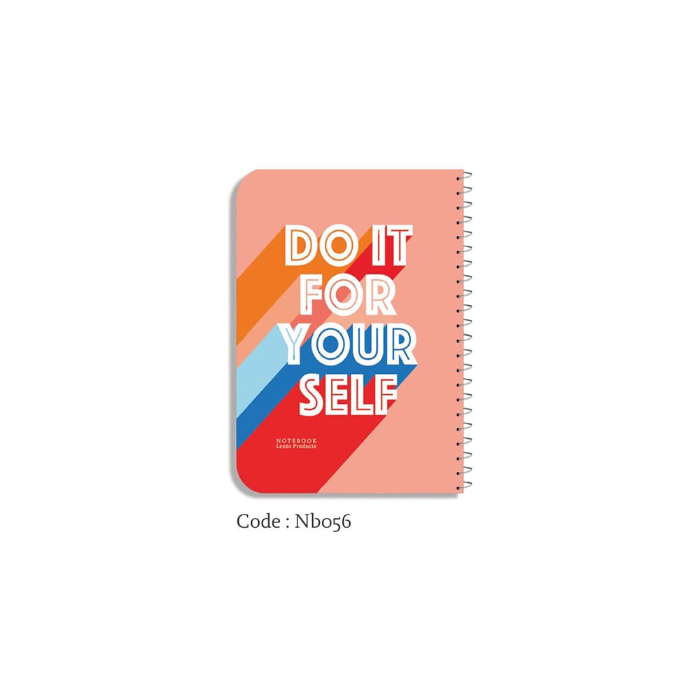 دفتر طرح Do it for yourself سایز A6