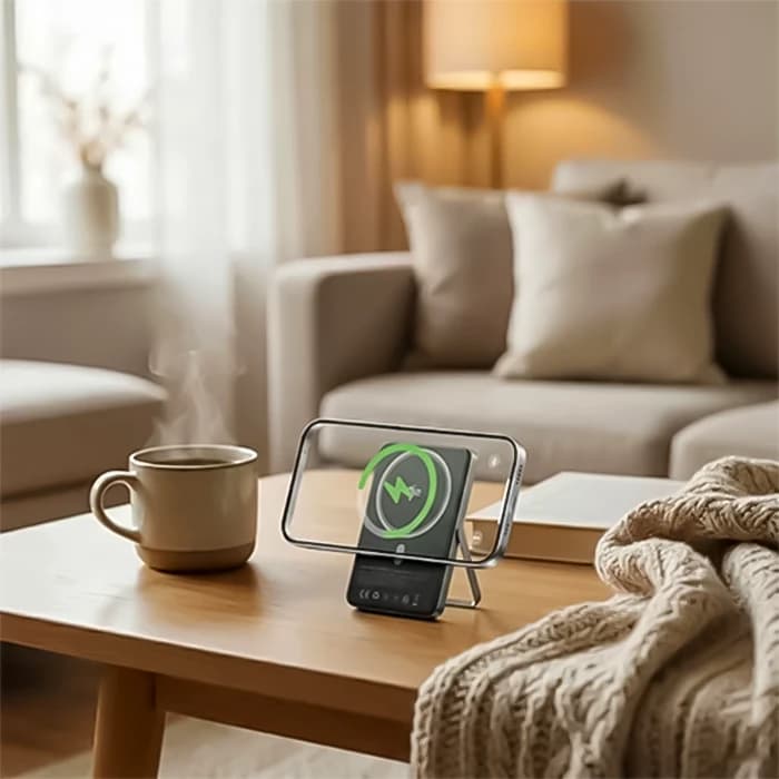 شارژر بی سیم 10,000mAh گرین لاین مدل GL-PX64 — تصویر ۵