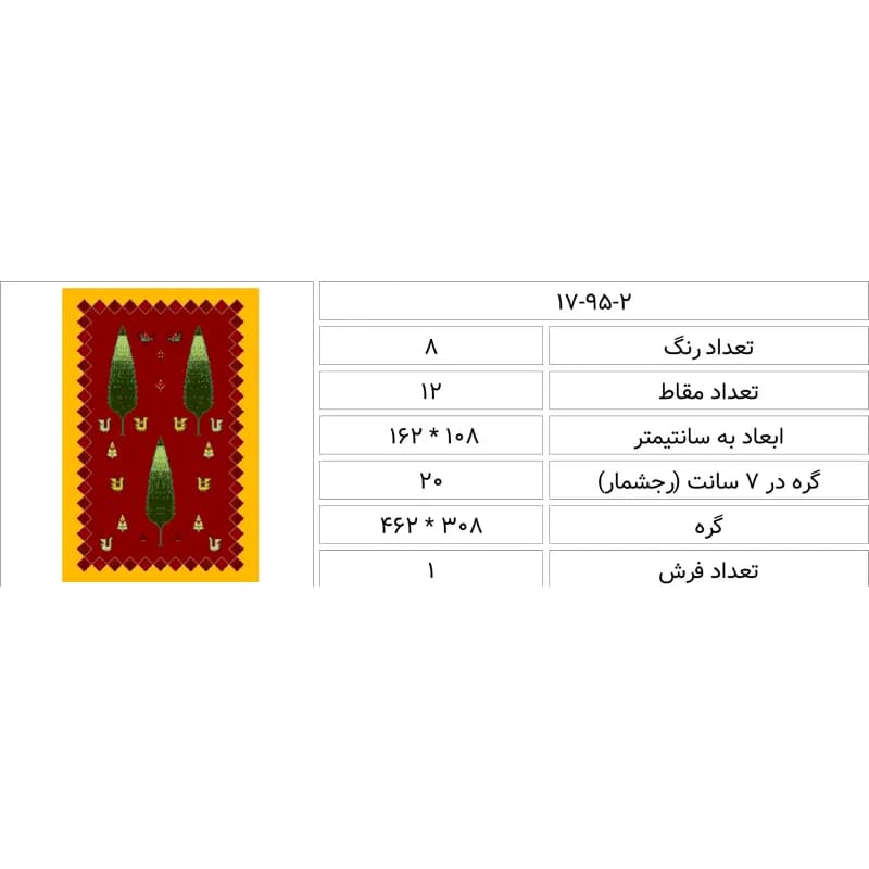فایل نقشه شطرنجی گبه «سه‌سرو» ،ss17952 — تصویر ۲