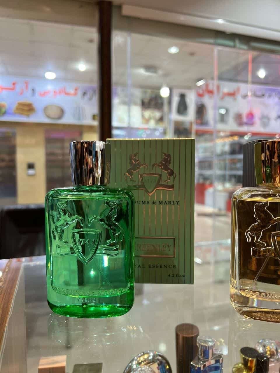 ادکلن پارفومز د مارلی گرینلی 125میل با رایحه تلخ و خنک و شیرین | Parfums de Marly Greenley