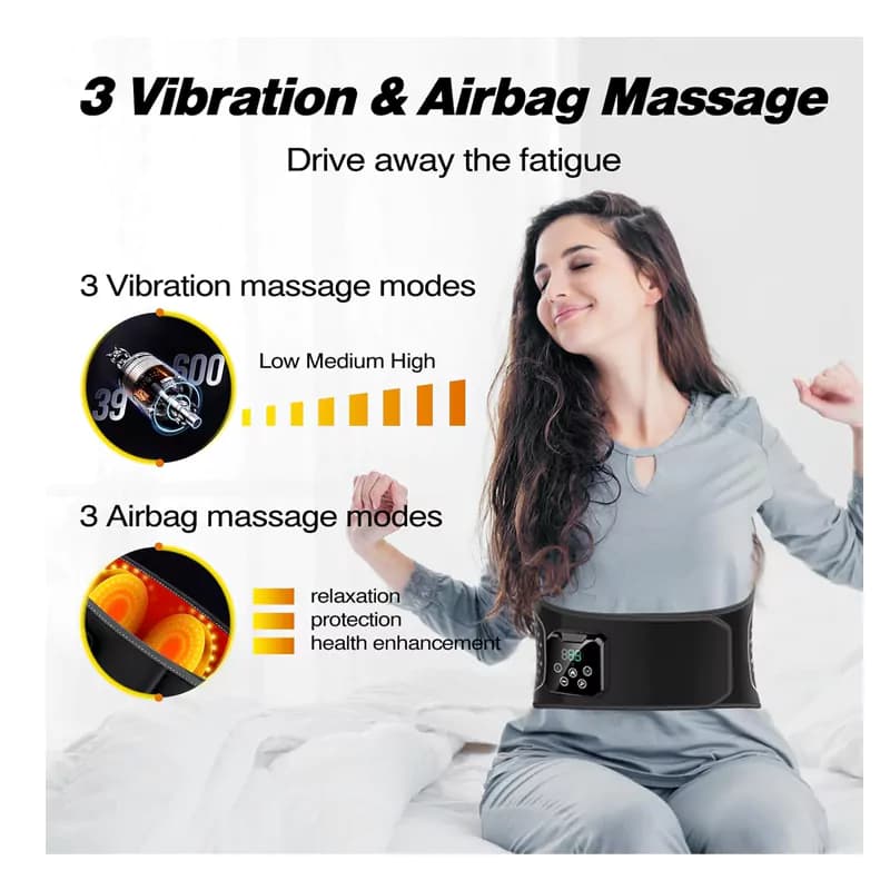 ماساژور بادی حرارتی کمر VirtuFlog Air Compression Heated Massage Belt — تصویر ۳