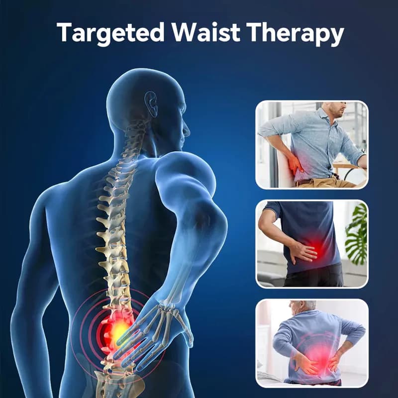 ماساژور بادی حرارتی کمر VirtuFlog Air Compression Heated Massage Belt — تصویر ۸