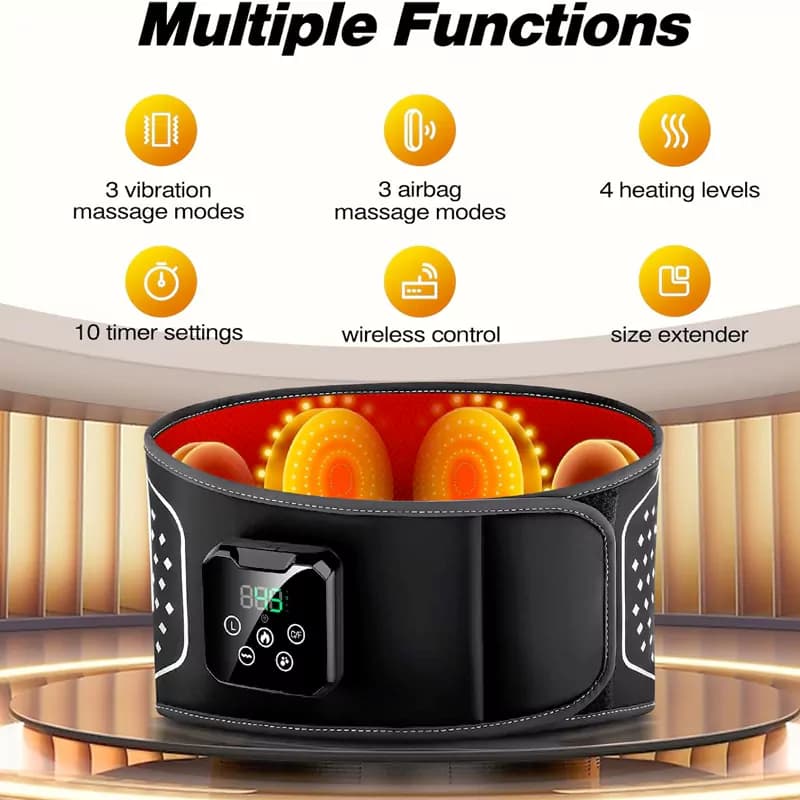 ماساژور بادی حرارتی کمر VirtuFlog Air Compression Heated Massage Belt — تصویر ۷