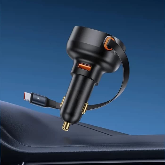 شارژر فندکی بیسوس مدل CCTXP-UC توان 60 واتی — تصویر ۵