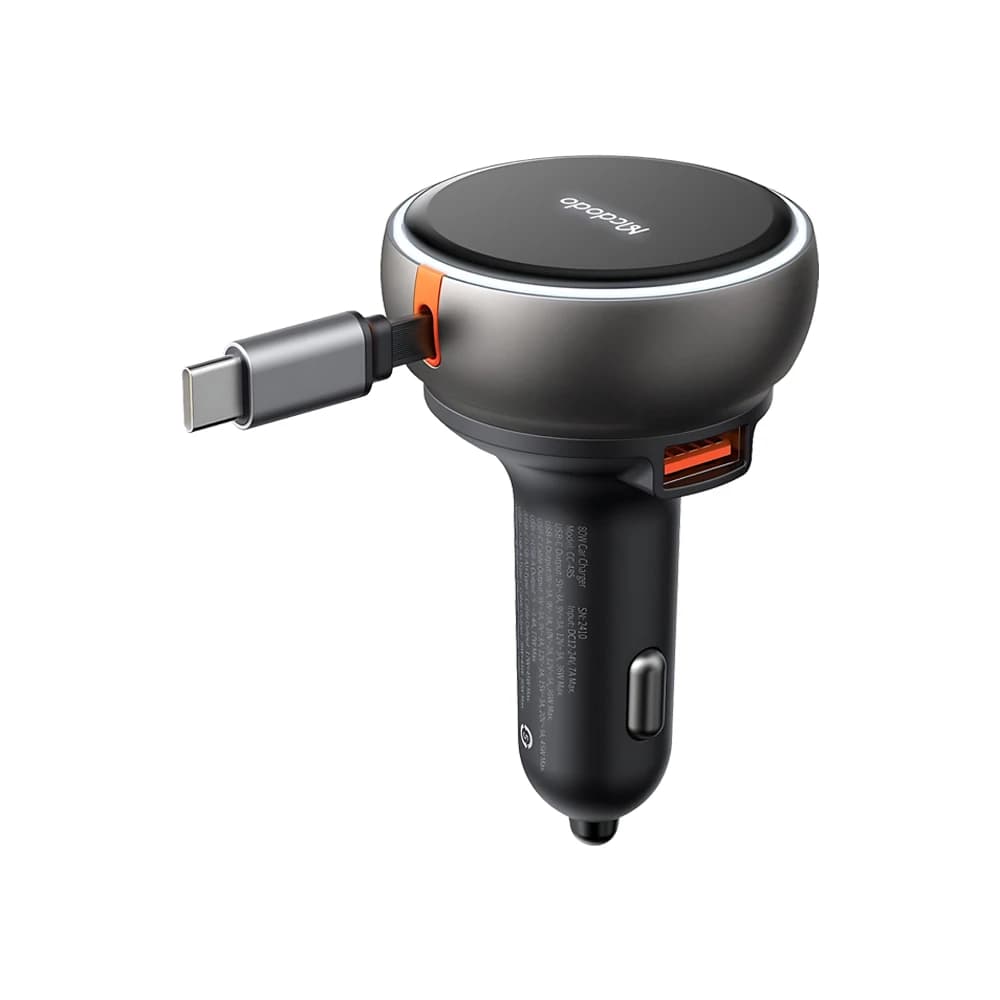 شارژر فندکی بیسوس مدل CCTXP-UC توان 60 واتی