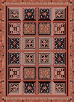 طرح قالیچه دستبافت طرح بیجار (کردستان)،12844