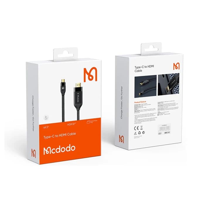 کابل تایپ سی به HDMI مک دودو 4K مدل CA-588 — تصویر ۶