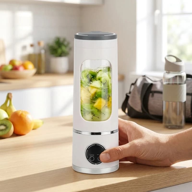 شیکر شارژی قابل حمل مدل HP-118 گنجایش 0.45 لیتر — تصویر ۲