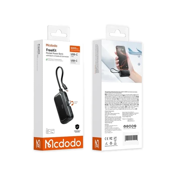 پاور بانک 5,000mAh مک دودو مدل MC-7760 — تصویر ۶